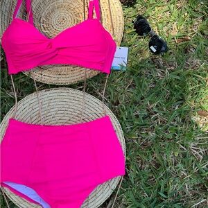 Vibrant Pink Bikini Set